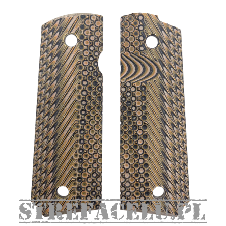 Okładziny G10 do BUL 1911 FS - GK1 Slim Desert #GRP/1911-41