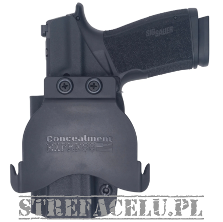 Kabura zewnętrzna prawa do pistoletu Sig Sauer P365 XMACRO OR, RH OWB kydex, kolor: czarny