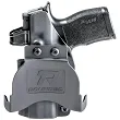 Kabura zewnętrzna prawa do pistoletu Sig Sauer P365 OR, RH OWB kydex, kolor: Czarna - 2