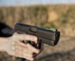 Fiber Optic + Tritium Front Sight, Compatibility : IWI Masada Pistols : Model : FT Bullseye, Manufacturer : Meprolight (Israel) - 4