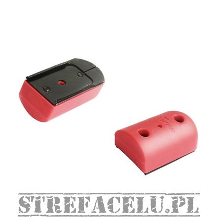 Pistol Magazine Floorplate - Red - IMI Defense - PFP01