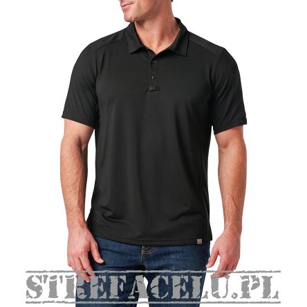 Koszulka polo meska 5.11 PARAMOUNT CREST POLO kolor: BLACK - (Wybór rozmiarów)
