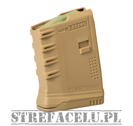 Magazynek polimerowy do AR15/M16 - G2 10 naboi - kal. 5.56/.223Rem, kolor: piaskowy