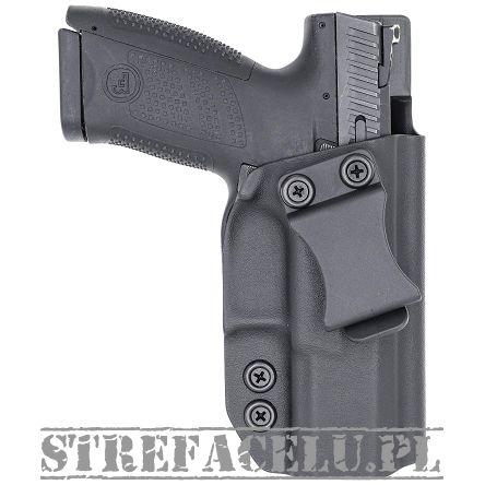 Kabura wewnętrzna prawa do pistoletu CZ P-10S, RH IWB kydex, kolor: czarny