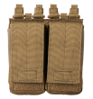 AR-15 2-Magazine Pouch, Manufacturer : 5.11, Model : Flex Double AR MAG Cover Pouch, Color : Kangaroo - 2