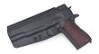 IWB Holster, Compatibility : 1911 Government without rail, Manufacturer : Concealment Express, Material : Kydex, Color : Black - 2