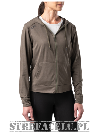 Bluza damska 5.11 PT-R WM EMILY FULL ZIP kolor: RANGER GREEN