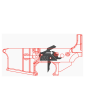 Drastic AR Trigger (Drop-in 1.5 kg) Single Stage AR 5.56/.223/.308 - Mimtac - 2