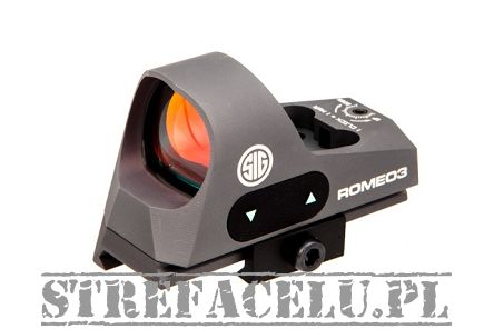 Kolimator ekranowy Sig Sauer ROMEO3 1x25mm. 3 MOA Red Dot. M1913 Rail