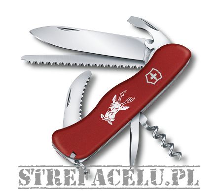 Victorinox Scyzoryk Hunter. czerwony Nylon 111mm