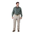 Men's Shirt, Manufacturer : 5.11, Model : Long Sleeve Tactical Shirt, Color : OD Green - 5