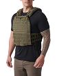 5.11 TACTEC PLATE CARRIER + 2x Level IV Protection Group Denmark Ballistic Plates - 9