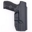 Kabura wewnętrzna lewa do pistoletu IWI Masada, Standard Cut, LH IWB kydex, kolor: czarny - 2