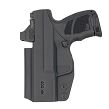 Kabura wewnętrzna lewa do pistoletu H&K CC9, LH IWB kydex, kolor: czarny - 2