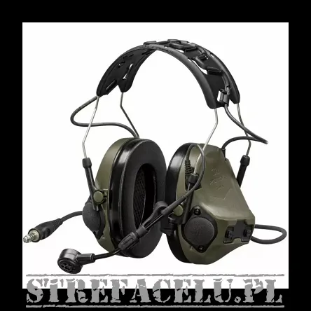 Słuchawki 3M Peltor ComTac VIII - Zielone aktywny ochronnik słuchu MT14H418A-38