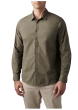 Men's Shirt, Manufacturer : 5.11, Model : Igor Solid Long Sleeve Shirt, Color : Ranger Green