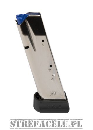 CZ 75 Shadow magazine 1&2, 19 rounds, steel nickel plated// .9 PARA