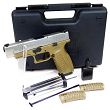 Pistol XDM-9 4,5 silver // brown - 4