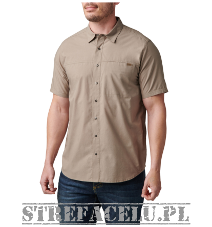 Koszula meska z krotkim rekawem 5.11 WYATT S/S SHIRT kolor: STONE