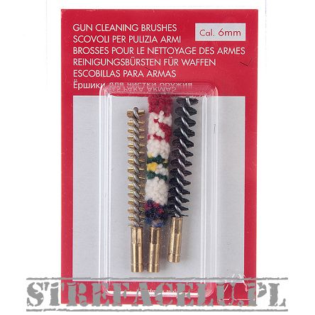 Szczoteczki (3szt.) uniwers. kal. 6mm mosiężna. nylon. bawełna - SC-87A_6