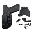 Kabura IWB/OWB Druid do Glock MOS, Ambidextrous, kydex, kolor: carbon - 2