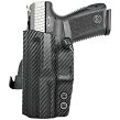 OWB Holster, Compatibility : Canik TP9SF/Elite, Manufacturer : Concealment Express, Material : Kydex, For Persons : Left Handed, Finish : Carbon - 2