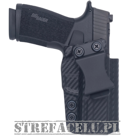 Kabura wewnętrzna prawa do pistoletu Sig Sauer P365 XMACRO OR, RH IWB kydex, kolor: carbon