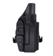 Kabura zewnętrzna prawa do pistoletu Canik TP9SFX, RH OWB kydex, kolor: carbon - 2