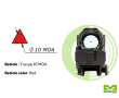 Kolimator trytowy Meprolight M22 Day/Night, siatka: .3 MOA Tringle Red - 6