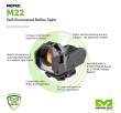 Kolimator trytowy Meprolight M22 Day/Night, siatka: .3 MOA Tringle Red - 7