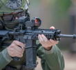 Kolimator trytowy Meprolight M22 Day/Night, siatka: .3 MOA Tringle Red - 8