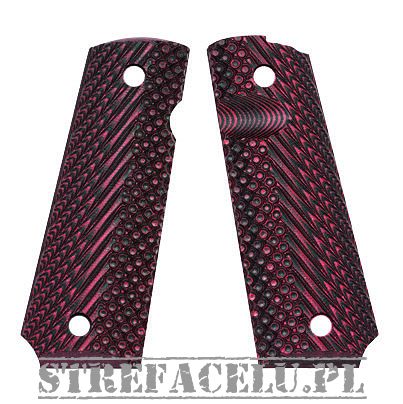 Okładziny G10 do BUL 1911 Ultra - GK1 Red #30403