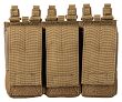 AR-15 3-Magazine Pouch, Manufacturer : 5.11, Model : Flex Triple AR MAG Pouch, Color : Kangaroo - 3