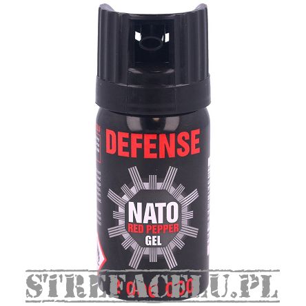 Gaz pieprzowy Defence Nato - Gel (2 mln. SHU, 5% OC) - 40ml