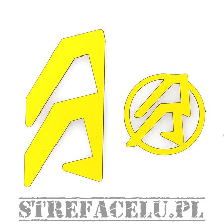 Stickers for holsters Alpha-X RH - Yellow , Alpha-X RH Color Inlays - Yellow