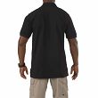 Men's Polo, Manufacturer : 5.11, Model : Utility Short Sleeve Polo, Color : Black - 2
