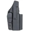 Kabura wewnętrzna lewa do pistoletu Walther PDP Compact Optics Cut, LH IWB kydex, kolor: czarny - 2
