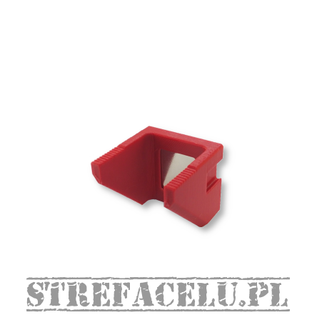 Uchwyt magnetyczny na pistolet - PISTOLHOLDER - Czerwony
