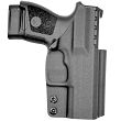 Kabura wewnętrzna lewa do pistoletu Beretta APX Carry, LH IWB kydex, kolor: czarny - 2