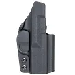 Kabura wewnętrzna prawa do pistoletu FN 509 Compact OR, RH IWB kydex, kolor: czarny - 2
