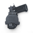 Kabura IWB/OWB Druid do BUL SAS II Ultra, EDC / Staccato 2011 C2/CS/P, Ambidextrous, kydex, kolor: carbon - 5