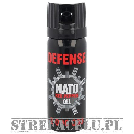 Gaz pieprzowy Defence Nato  Gel (2mln SHU 10 OC) - .50ml  - Cone