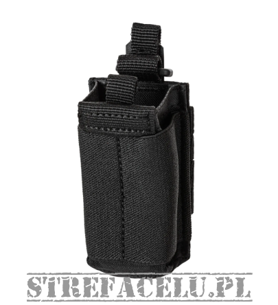 Pouch For 1 Pistol Magazine, Manufacturer : 5.11, Model : Flex Single Pistol Mag Pouch 2.0, Color : Black