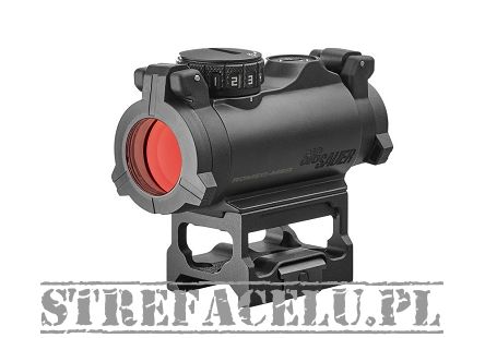 Kolimator Sig Sauer Romeo MSR 1x20mm. czerwony punkt. 2 MOA SOR72001