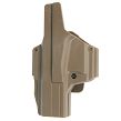 MORF X3 Polymer Holster for Glock 17 IMI-Z8017 Tan - 5