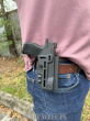 Kabura IWB/OWB Druid do CZ P09/P07, Ambidextrous, kydex, kolor: czarny - 7