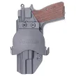 Kabura zewnętrzna prawa do pistoletu Springfield SA-35 FS, RH OWB kydex, kolor: czarny - 2