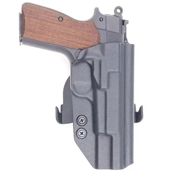 Kabura zewnętrzna prawa do pistoletu Springfield SA-35 FS, RH OWB kydex, kolor: czarny