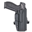Kabura zewnętrzna prawa do pistoletu Ruger American Compact, RH OWB kydex, kolor: czarny - 2