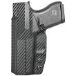 IWB Holster, Compatibility : Glock 43/43X MOS, Manufacturer : Concealment Express, Material : Kydex, For Persons : Right Handed, Finish : Carbon - 2